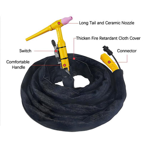 Welding Torch Double Spring National Standard-TI00255-Veeddydropshipping