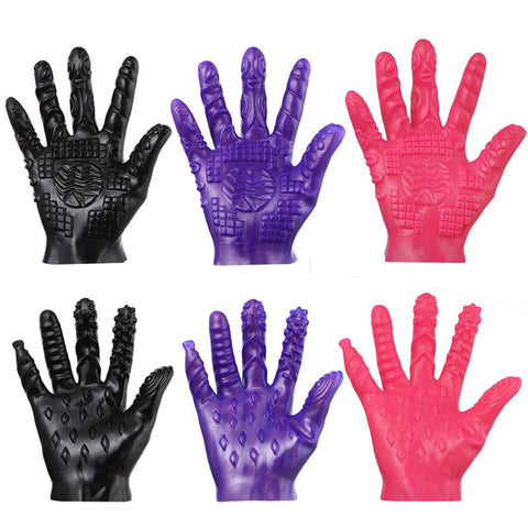 BDSM Sex Gloves Masturbation Erotic Finger For Adult Couples Sex Products -BH01314-Veeddydropshipping