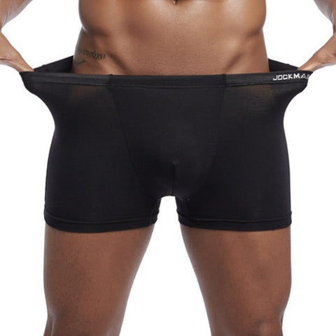 Underwear Boxer Pants Cotton Low Waist Sexy Comfort U Convex-MF01452-Veeddydropshipping