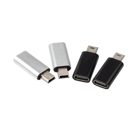 USB C To Mini USB 2.0 Adapter Type C Female To Mini USB Male Convert Connector -CE00242-Veeddydropshipping