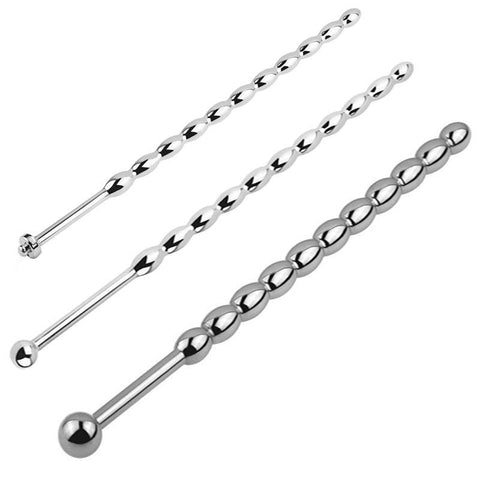 Male Stainless Steel Urethral Plug Urethral Dil Sounding Penis Plug Urethra  -BH01230-Veeddydropshipping