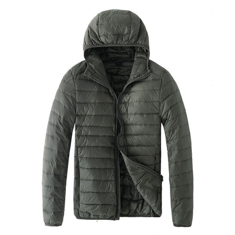 Jackets Quality Men&#39;s Ultra Light Down Jacket 90% White Duck-MF01231-Veeddydropshipping