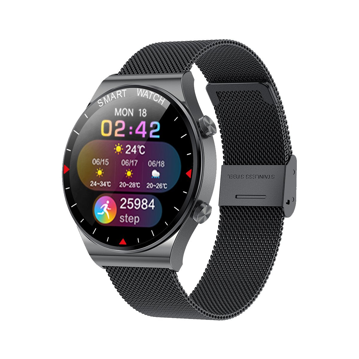 Men Bluetooth call sound SmartWatch  waterproof Heart -JW00852-Veeddydropshipping