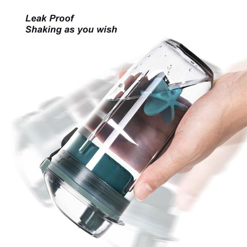Sport Shaker Bottle Plastic Water Bottle-HA01300-Veeddydropshipping
