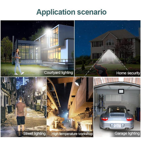 Radar LED Floodlight Outdoor PIR Sensor Light AC220V 10W 20W 30W-TI00873-Veeddydropshipping