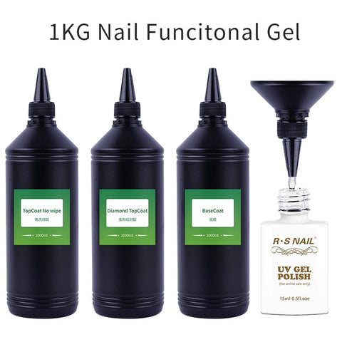 Top Coat UV Base Gel Polish Matte Top Coat Nail Varnish Reinforce-BH01004-Veeddydropshipping