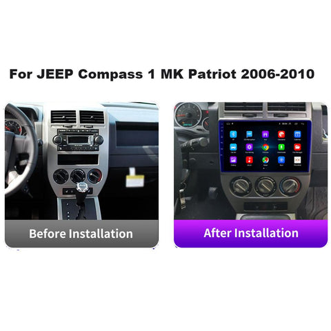 For Dodge Caliber Jeep Compass 1 MK Patriot 2006 - 2010 Car-AM00664-Veeddydropshipping