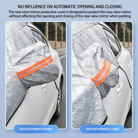 Extra Large Car Windshield Hood Protection Cover Snowproof-AM00892-Veeddydropshipping