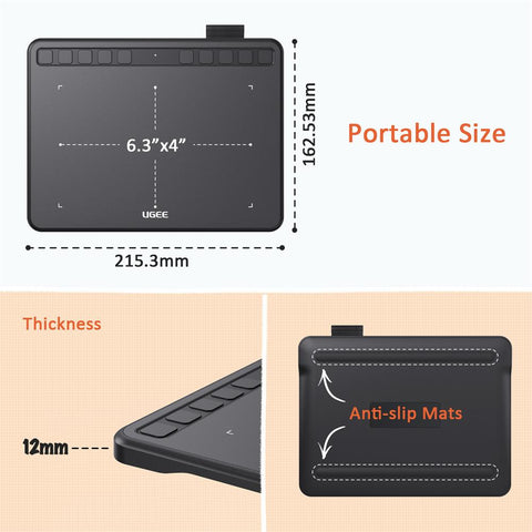 Graphic Tablet Digital Drawing Tablets Stylus-CO00257-Veeddydropshipping