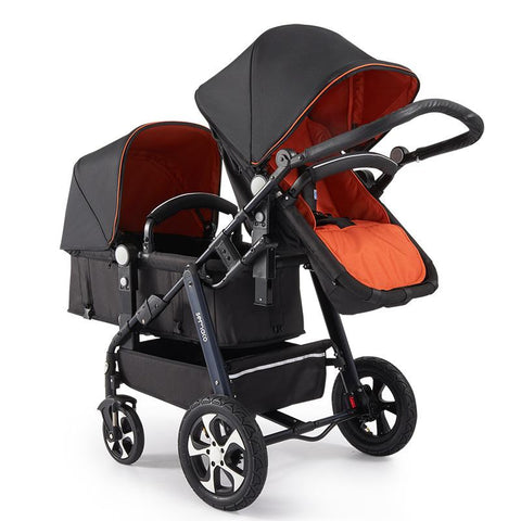 2023 New twin stroller,baby stroller,folding stroller Twins baby carriage-TB00384-Veeddydropshipping