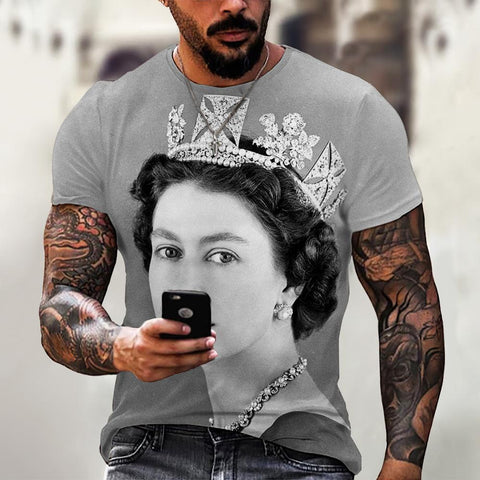 T-shirt Summer Short Sleeve Top Tee Casual Fashion-MF00072-Veeddydropshipping