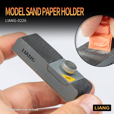 3D Printing Resin+Metal Model Sand Paper Holder Glue-free Sanding Board-TB01469-Veeddydropshipping