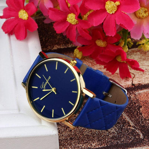 Simple  wristwatch  Checkers Quartz Elegant watches clock -JW00979-Veeddydropshipping
