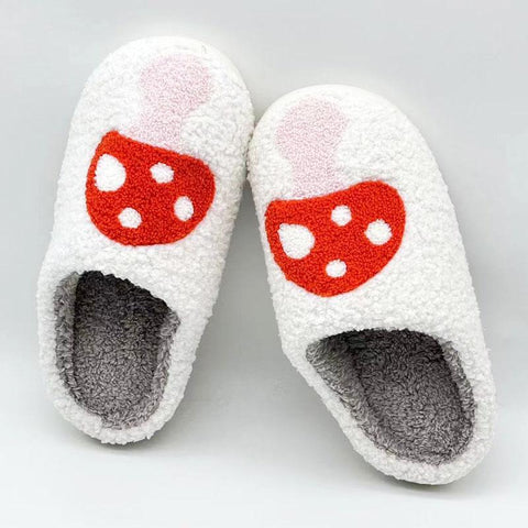 Warm Plush Memory Foam Slide Slippers Home Men-BS01235-Veeddydropshipping