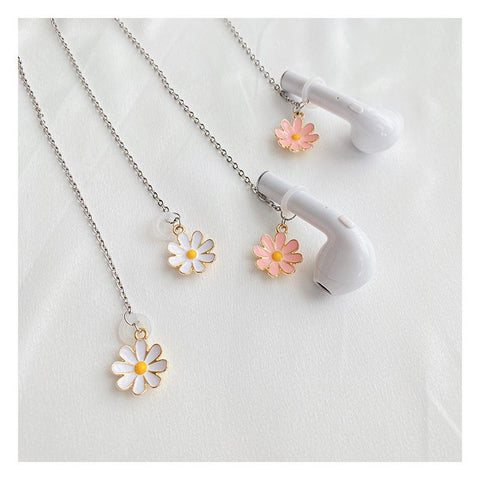 Headphone Necklace For Women Daisy Flower Astronaut Star -JW01243-Veeddydropshipping