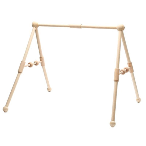 1Set Baby Fitness Frames Wooden Rattle Toys Baby Activity Gym Mobile Suspension-TB00506-Veeddydropshipping