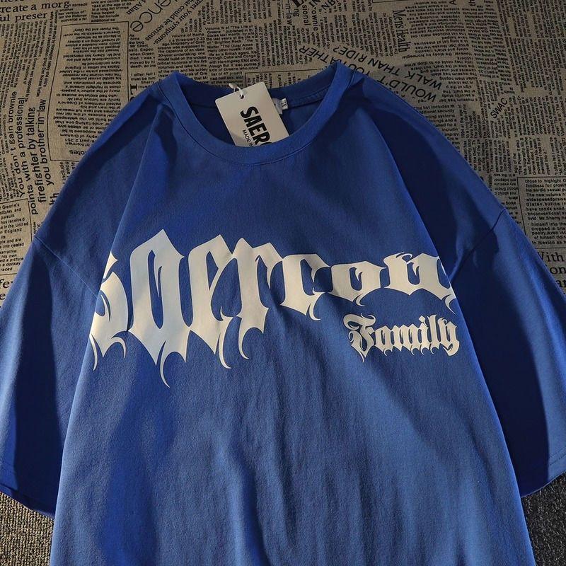 short sleeved t shirt men European and American