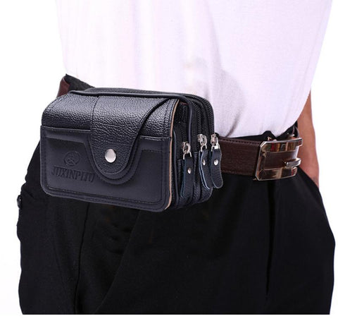 Vintage Waist Pack Multi-function Phone Coin Waist Bag Wearable-BS00100-Veeddydropshipping