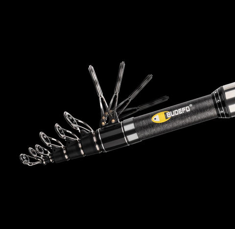 Telescopic SURF Spinning Fishing Rod 3.9/4.2/4.5/5.0/5.3/5.8m Carbon Carp -OS00332-Veeddydropshipping