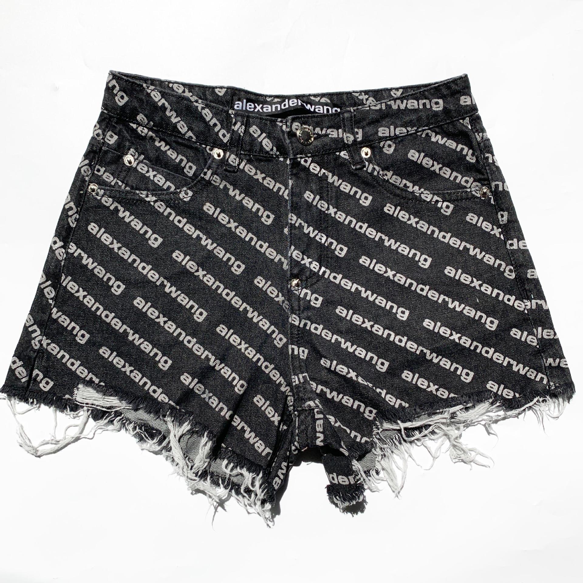 Women Denim shorts Brand Casual High Waist Pant-WF00417-Veeddydropshipping