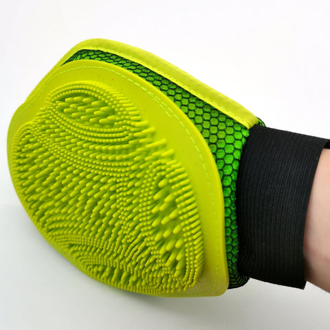 Silicone Dog Pet brush Glove Deshedding-HA01995-Veeddydropshipping
