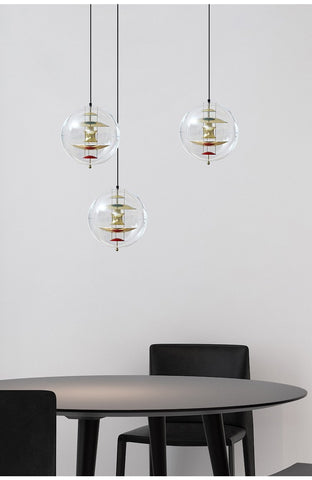 Globe Ball LED Planet Pendant Light-TI00340-Veeddydropshipping