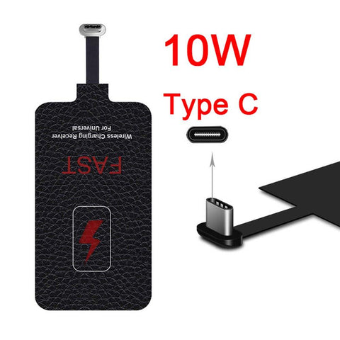 5V/2A 10W Qi Fast Wireless Charger Receiver for  IPhone-PA01083-Veeddydropshipping