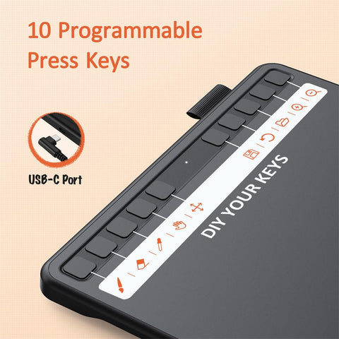 Graphic Tablet Digital Drawing Tablets Stylus-CO00257-Veeddydropshipping