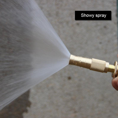 Garden Brass Adjustable Spray Gun Hose Nozzle-HA01522-Veeddydropshipping