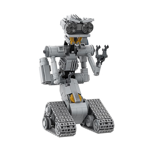 MOC Movie Shorted-Circuits Military Emotional Robot Building Block-TB01495-Veeddydropshipping