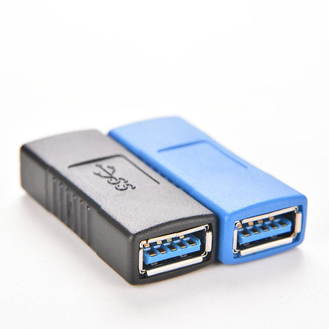 JETTING USB 3.0 Type A Female to A Female Connector Adapter AF to AF Coupler F/F Gender Changer Extender Converter for Laptop