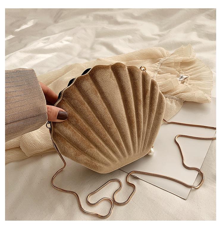 Shape Shoulder Bag Winter Velour Crossbody Bag Women Fashion-BS00212-Veeddydropshipping