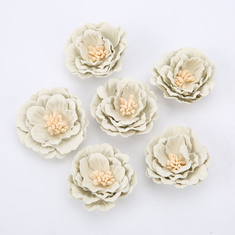 Artificial Microfiber Fake Flowes Heads-HA00705-Veeddydropshipping