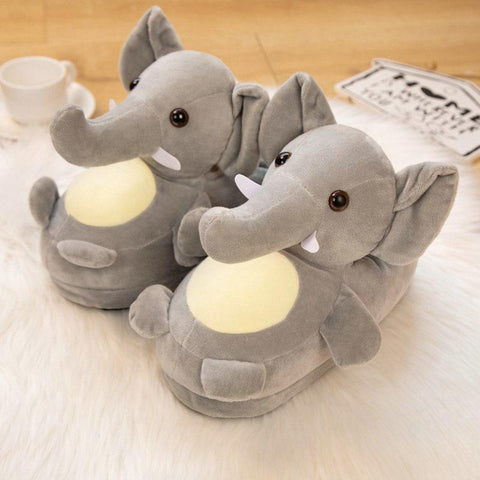 Warm Winter Slides Soft Plush Doll Indoor Cute Bedroom-BS01202-Veeddydropshipping