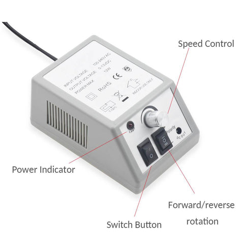 Professional Nail Drill Electric Nail File with Speed Display -BH01029-Veeddydropshipping