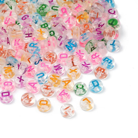 Mixed Letter Acrylic Jewelry Beads Making Necklace Brac elet DIY-JW01465-Veeddydropshipping