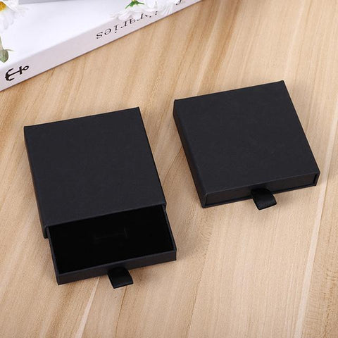 Thick Kraft Paper Drawer Jewelry Packaging Box  Display -JW01687-Veeddydropshipping