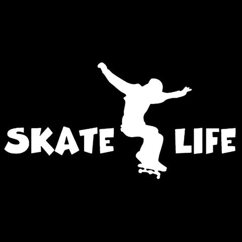 Decal Skate Life Motorcycle Decorative Accessories-AM01031-Veeddydropshipping