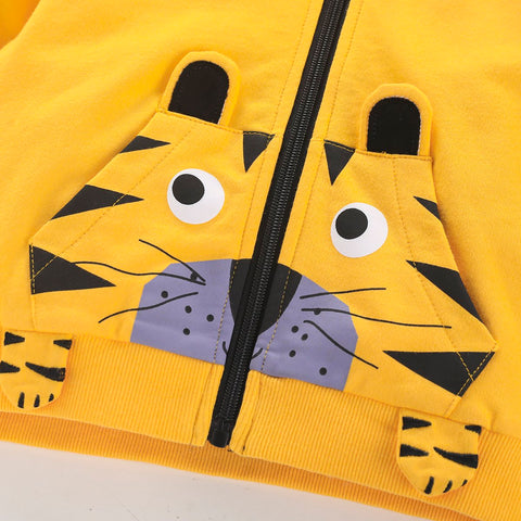 Children Boys Girls Hooded Coats Autumn Spring-Veeddydropshipping