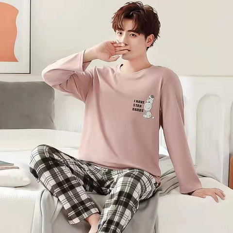Casual Soft Sleepwear Cartoon Breath Pajama Sets Sleep&amp;Lounge-MF01586-Veeddydropshipping
