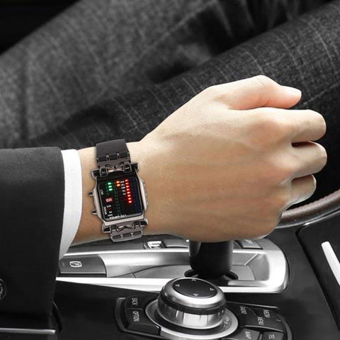 Smartwatch Square  LED Digital Casual Bracelet Wrist Watch-JW01145-Veeddydropshipping