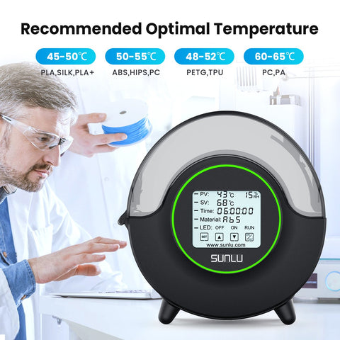 Machine Mate 360 ° surround to maintain filament drying bracket dual heater FDM-Veeddydropshipping