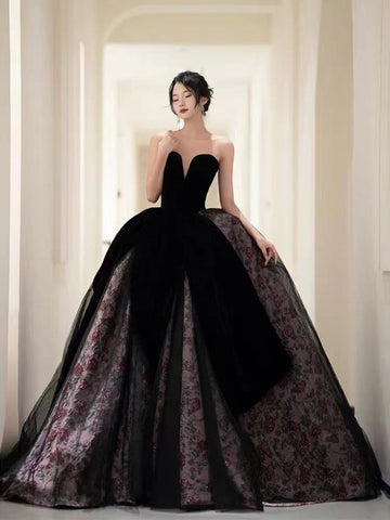 Prom Dresses A-line Sleeveless Off Shoulder-WF01668-Veeddydropshipping