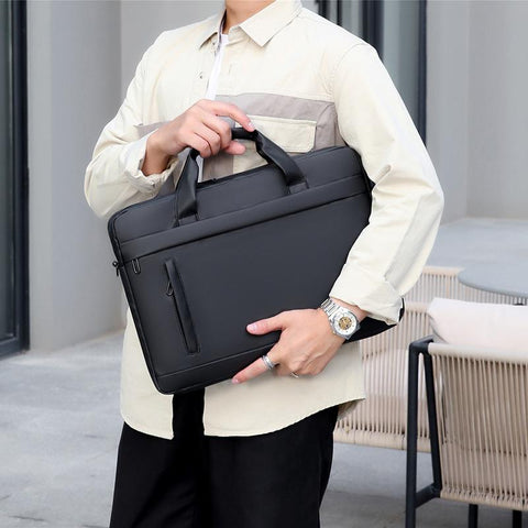 Men Handbags Waterproof Large Capacity Briefcase Shoulder Strap-BS00436-Veeddydropshipping
