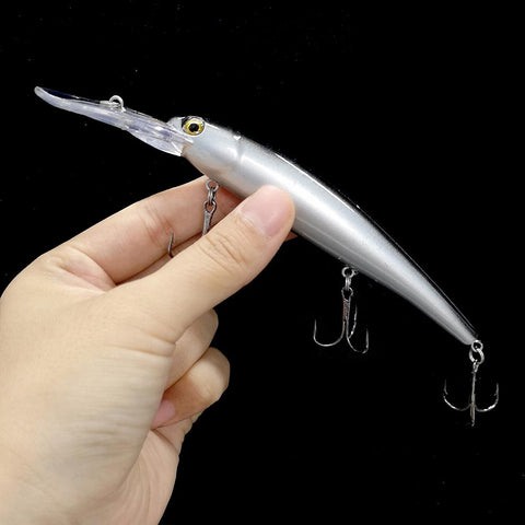 1pcs 16cm 20g Deep Diving Large Minnow Wobbler Lure Artificial Hard Bait -OS00521-Veeddydropshipping