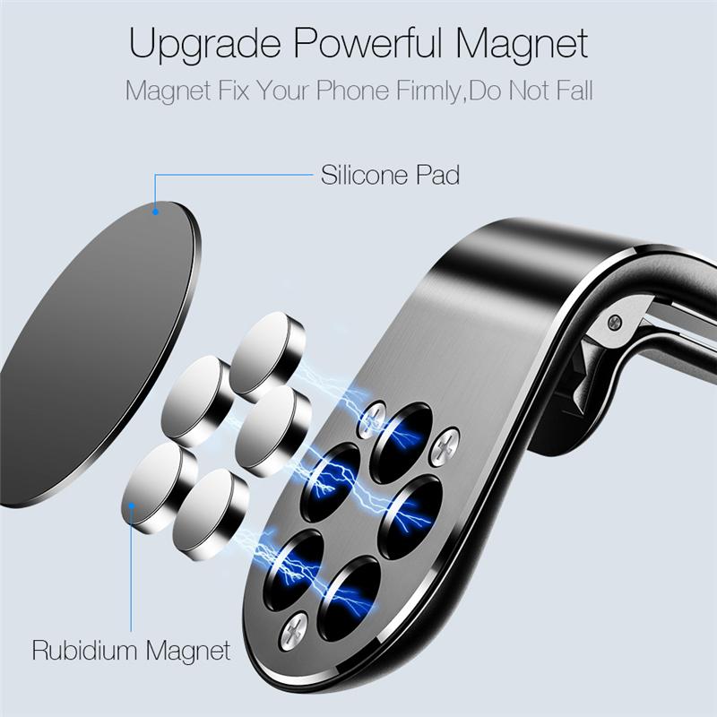 Magnetic Car phone Holder Stand Air vent-Veeddydropshipping