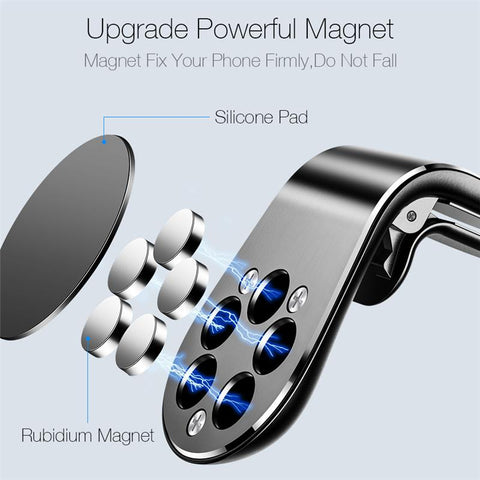 Magnetic Car phone Holder Stand Air vent-Veeddydropshipping