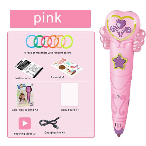 3D Printing Pen With Filament-CO01274-Veeddydropshipping