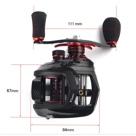 Fishing reel MT200 Bait Casting Reel Big Game 13kg Max Drag jigging Fishing -OS00339-Veeddydropshipping