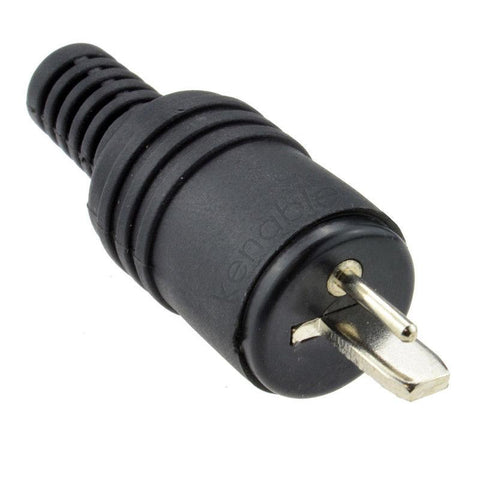 2pcs 2 Pin Black DIN Plug Speaker And HiFi Connector Screw Terminals -CE00035-Veeddydropshipping